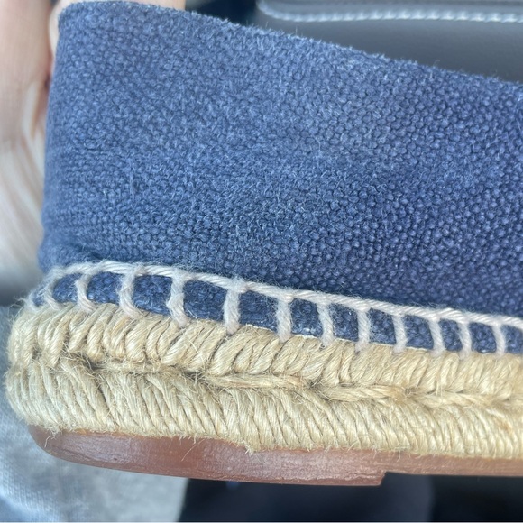 Chanel denim espadrille shoe size 40 - Picture 6 of 7